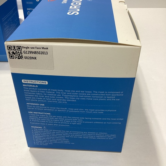 Face Masks 4 Boxes BYD Care Face Masks 50 pcs Each Box New D - Picture 6 of 10